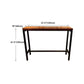 Wood Rectangle Top Counter Table Industrial 42-inch Height Table for Dining Room Clearhalo 'Bar Furniture' 'Bar Tables' 'bar_tables' 'furn' 'furn_bar_tables' 'Furniture' 'furniture_bar_tables' 'Kitchen & Dining Furniture' 'kitchen&dining_furn' 'kitchen' 1200x1200_d781f79e-bd3c-4e7e-bc90-65563a720efc