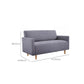 Modernistische Standardsofa -Kissen Quadratarm 2 Sitzer Wohnzimmer Sofa