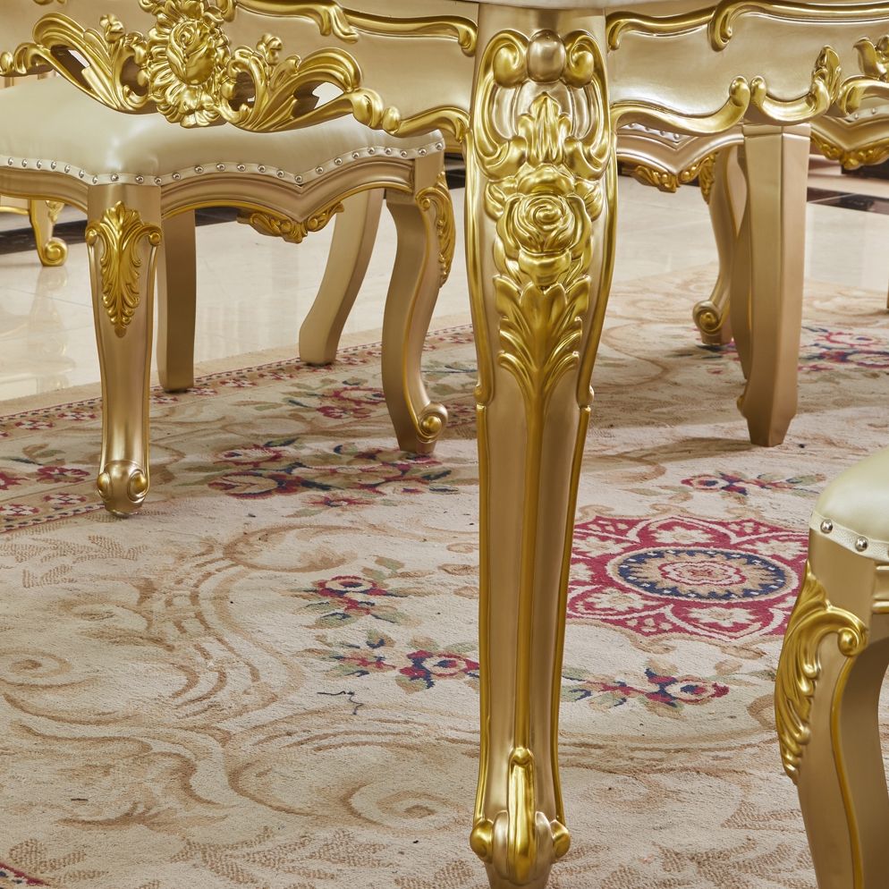 Rectangle Victoria Dinette Table Marble Dining Room Dinner Table with 4-foot Clearhalo ' dining_table' 'Dining Tables & Seating' 'Dining Tables' 'furn' 'furn_dining_table' 'Furniture' 'furniture_dining_table' 'Kitchen & Dining Furniture' 'kitchen&dining_furn' 'kitchen' 'kitchen_dining_table' 1200x1200_d784a689-0778-4a75-9cdc-40deab283752