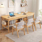 Wooden Office Desk Modern Rectangle H-Shape Base Writing Desk for Bedroom Clearhalo 'furn' 'furn_office_desk' 'Furniture' 'Office Desks' 'Office Furniture' 'office_desk' 1200x1200_d7875ba8-5d8f-43fc-a576-066ab5429218