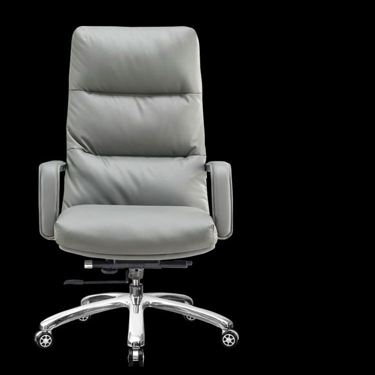Modern Desk Chair Leather Ergonomic Computer Chair High-Back Chair with Wheels Clearhalo 'furn' 'furn_office_chair' 'Furniture' 'Office Chairs' 'Office Furniture' 'office_chair' 1200x1200_d787c329-97c8-4709-a96c-b181fc5423da
