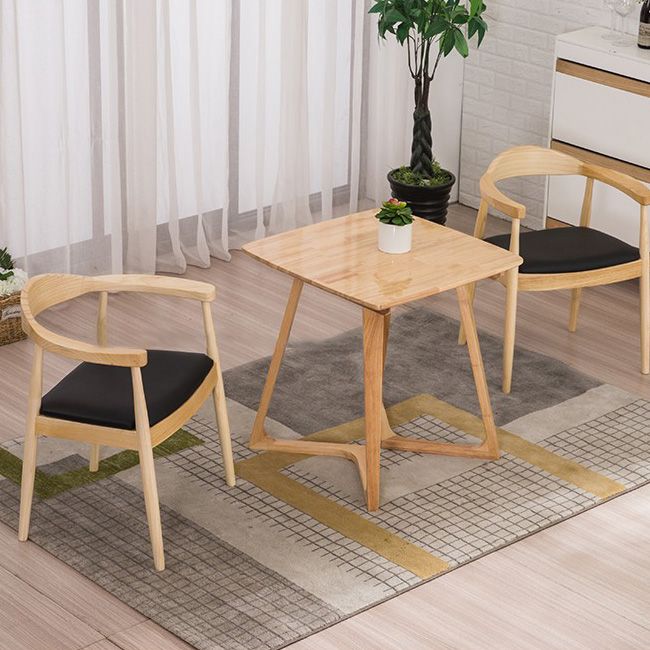 Scandinavian Style Wood Dining Chairs Open Back Dining Side Chair Home Side Chair Clearhalo ' kitchen&dining_furn' 'Dining Chairs' 'Dining Tables & Seating' 'dining_chair' 'furn' 'furn_dining_chair' 'Furniture' 'furniture_dining_chair' 'Kitchen & Dining Furniture' 'kitchen' 1200x1200_d78880f0-7381-4b51-8cc8-fc2dcc5793dd
