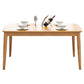 Glam Solid Wood Kitchen Dining Table Rectangle Shape Standard Dining Table with 4 Legs Base Clearhalo ' dining_table' 'Dining Tables & Seating' 'Dining Tables' 'furn' 'furn_dining_table' 'Furniture' 'furniture_dining_table' 'Kitchen & Dining Furniture' 'kitchen&dining_furn' 'kitchen' 'kitchen_dining_table' 1200x1200_d788b13a-ce8d-48de-8b72-2431b99870e7