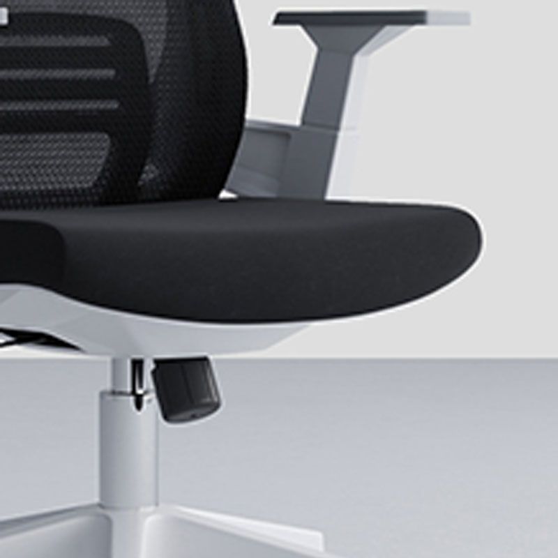 Black High Back Task Chair Nylon Frame Rotatable Mesh Office Chair Clearhalo 'furn' 'furn_office_chair' 'Furniture' 'Office Chairs' 'Office Furniture' 'office_chair' 1200x1200_d78a188a-250c-4182-903a-c1346e6d100f