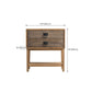 Commode traditionnelle en bois massif, commode de rangement pour chambre à coucher