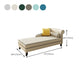 Chaise tapizado de estilo moderno para salón, sillón con brazos redondos