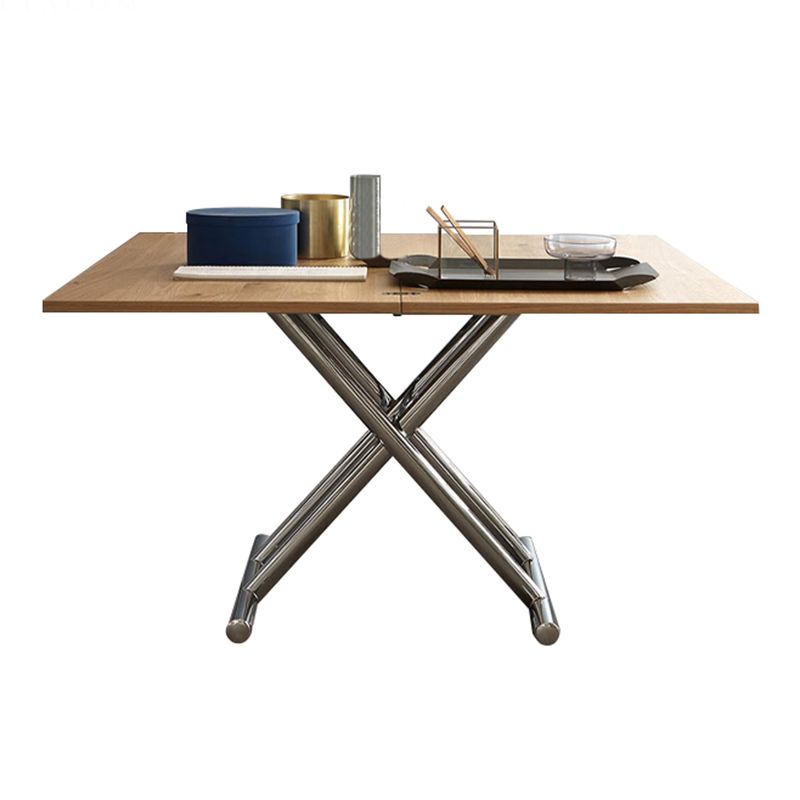 Simplicity Style Dining Site Table Rectangle Wood Folding Furniture Clearhalo 'Dining Tables & Seating' 'Dining Tables' 'dining_table' 'furn' 'furn_dining_table' 'Furniture' 'Kitchen & Dining Furniture' 1200x1200_d78f0030-2f92-477f-b46d-0711b22cdb3d