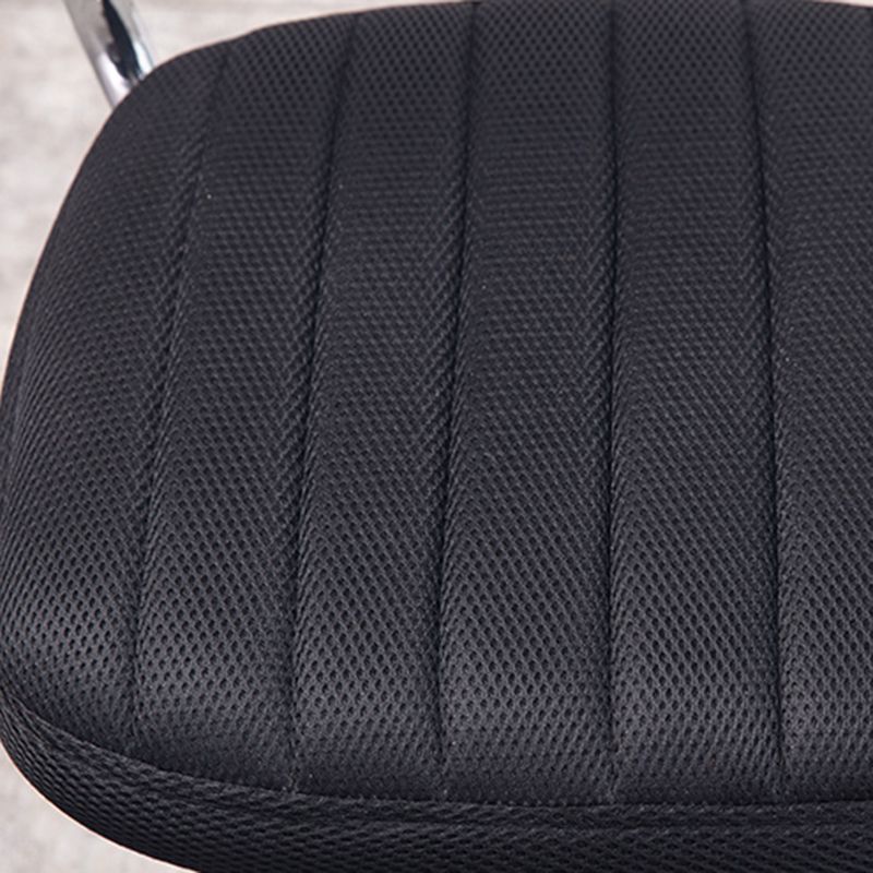 Chrome Frame Modern Office Chair Armless Desk Chair with Mid Back Clearhalo 'furn' 'furn_office_chair' 'Furniture' 'furniture_office_chair' 'Office Chairs' 'Office Furniture' 'office_chair' 1200x1200_d7931e8f-f86d-42e5-9835-1cda975ba701