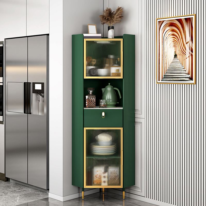 Modern Style Buffet Sideboard Stone Side Board with Cabinet and Drawer Clearhalo 'buffet_sideboard' 'Buffets & Sideboards' 'furn' 'furn_buffet_sideboard' 'Furniture' 'Kitchen & Dining Furniture' 1200x1200_d795e246-58b0-47ad-bd1d-075dd73acbba