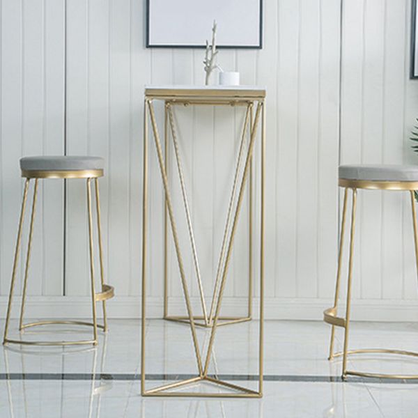 Conjunto de comedor de pub contemporáneo 1/2/3 Piezas taburete de bar y mesa