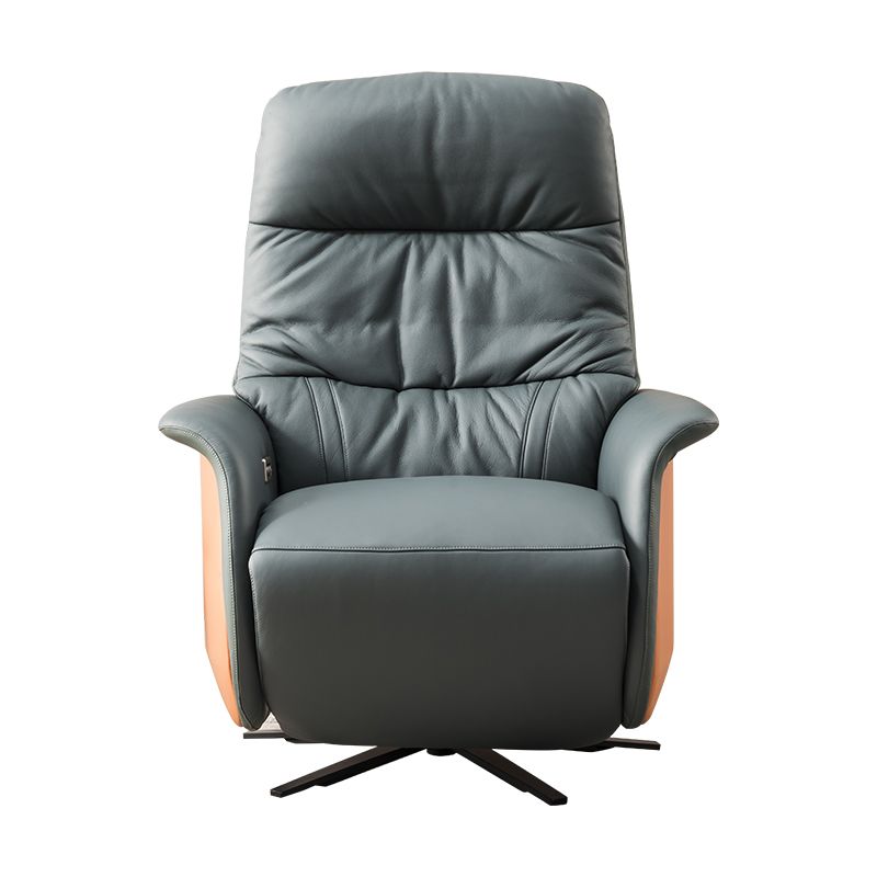 Scandinavian Swivel Base Standard Recliner Single Recliner Chair Clearhalo 'Chairs & Seating' 'furn' 'furn_recliners' 'Furniture' 'Living Room Furniture' 'Recliners' 1200x1200_d797eb51-1cd1-42e4-a3d9-e8564de643a8