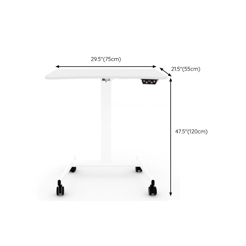 21" Wide Contemporary Standing Desk Adjustable Wooden Writing Desk Clearhalo 'furn' 'furn_office_desk' 'Furniture' 'Office Desks' 'Office Furniture' 'office_desk' 1200x1200_d797ed8d-32a9-4719-8e56-1d6791002967