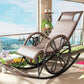Lounge Iron Base Single Rocking Chair Leisure Chaise Lazy Chair for Balcony Clearhalo 'Chairs & Seating' 'furn' 'furn_rocking_chairs' 'Furniture' 'Living Room Furniture' 'Rocking Chairs' 'rocking_chairs' 1200x1200_d7981e80-e313-4b5a-9896-3c808815ba82