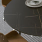 Modern Sintered Stone Dinner Table Round Table with Black Frame for Kitchen Clearhalo ' dining_table' 'Dining Tables & Seating' 'Dining Tables' 'furn' 'furn_dining_table' 'Furniture' 'furniture_dining_table' 'Kitchen & Dining Furniture' 'kitchen&dining_furn' 'kitchen' 'kitchen_dining_table' 1200x1200_d79eab84-4fc4-41ef-a6b4-836cbc4fcf7b