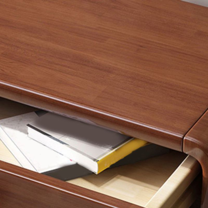 Modern Rectangle Storage Bench Rubber Wood Seating Bench with Drawers Clearhalo 'Benches' 'Chairs & Seating' 'furn' 'furn_benches' 'Furniture' 'Living Room Furniture' 1200x1200_d79fadf5-bb9d-45d8-8c0e-29cb5e455ddd