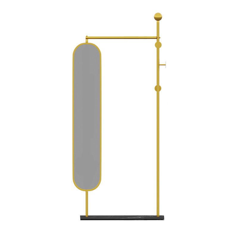 Gorgeous Coat Hanger Mirror Included Metal Coat Rack for Living Room Clearhalo 'Entry & Mudroom Furniture' 'furn' 'furn_hall_tree_coat_racks' 'Furniture' 'Hall Trees & Coat Racks' 'hall_tree_coat_racks' 1200x1200_d7a142d0-e6a5-4434-9098-7051d84a7889