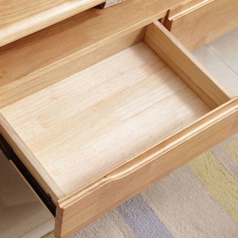 Modern Style Solid Wood TV Stand 19.69-inch Height TV Console with Drawers Clearhalo 'furn' 'furn_tv_stands_entertainment_centers' 'Furniture' 'Living Room Furniture' 'TV Stands & Entertainment Centers' 'TV Stands & Media Storage Furniture' 'tv_stands_entertainment_centers' 1200x1200_d7a3fe77-8745-4df1-ad27-2716f531e909