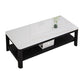 Modern Style White/Black/Grey Rock Rectangular Coffee Table with Slab Top Clearhalo 'Coffee & Accent Tables' 'Coffee Tables' 'coffee_tables' 'Furniture' 'furniture_coffee_tables' 'Living Room Furniture' 1200x1200_d7a9d9bd-6353-491d-bd51-a8567c67f161