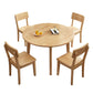 Round Rectangular Dining Table Solid Wood Dining Table in Wood Color for Home Clearhalo ' dining_table' 'Dining Tables & Seating' 'Dining Tables' 'furn' 'furn_dining_table' 'Furniture' 'furniture_dining_table' 'Kitchen & Dining Furniture' 'kitchen&dining_furn' 'kitchen' 'kitchen_dining_table' 1200x1200_d7aa0c16-35f6-4dc4-af6b-49453c17ccac
