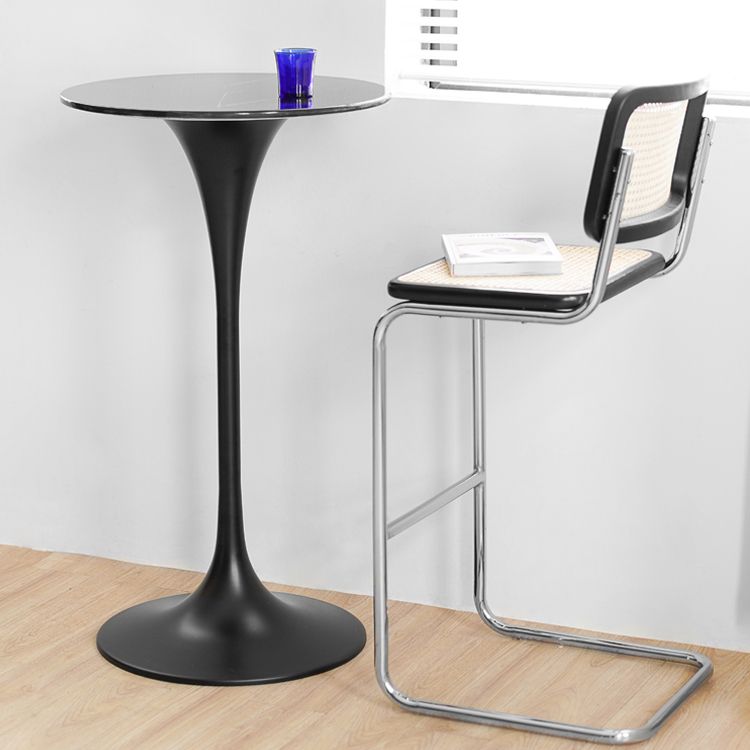 Tavolo da piedistallo/pub industriale tavolo da cocktail altezza barra rotonda