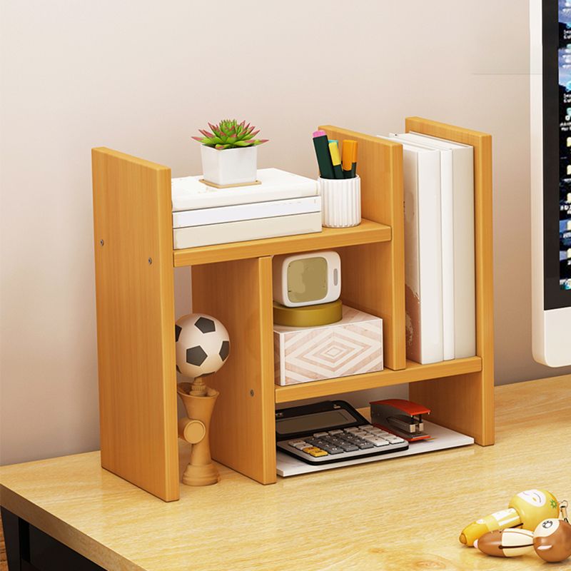 Bamboo Vertical Bookshelf Contemporary Open Back Bookcase with Shelves Clearhalo 'Bookcases' 'furn' 'furn_bookcases' 'Furniture' 'Office Furniture' 1200x1200_d7acf9a9-e994-4eb1-8c1f-d6655db34581