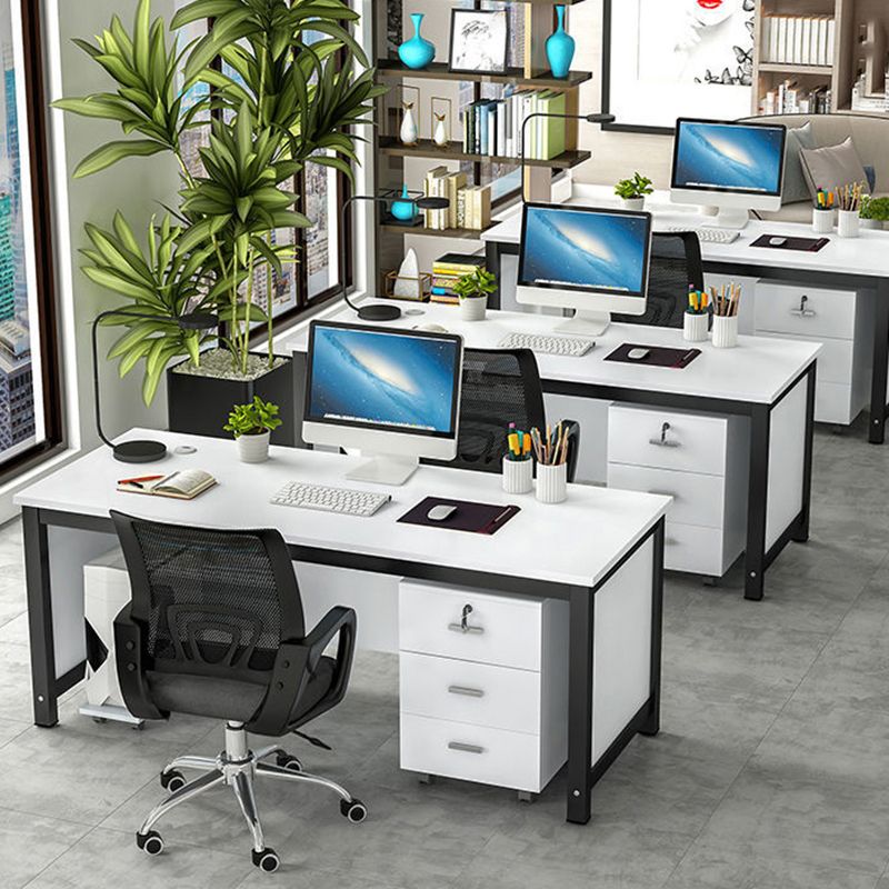 Industrial Office Desk Manufactured Wood Computer Desk for Home and Office Clearhalo 'furn' 'furn_office_desk' 'Furniture' 'Office Desks' 'Office Furniture' 'office_desk' 1200x1200_d7b4992b-152d-4868-92ee-0d2644d60b62