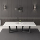 Rectangle Double Pedestal Luxury Style Dining Table Fixed Table with Solid Wood Clearhalo ' dining_table' 'Dining Tables & Seating' 'Dining Tables' 'furn' 'furn_dining_table' 'Furniture' 'furniture_dining_table' 'Kitchen & Dining Furniture' 'kitchen&dining_furn' 'kitchen' 'kitchen_dining_table' 1200x1200_d7b53bd7-048a-4ed4-b3c3-dc39f493babe