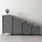 15,6-inch brede opbergkist, modern vervaardigd houten dressoir
