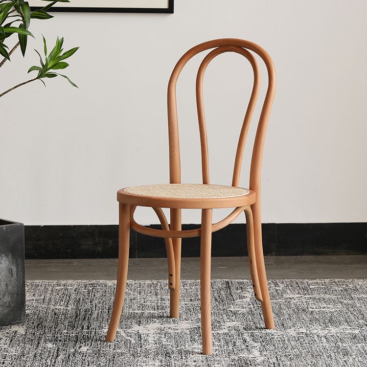 Scandinavian Style Windsor Back Side Chair for Home Wood Dining Chairs Clearhalo ' kitchen&dining_furn' 'Dining Chairs' 'Dining Tables & Seating' 'dining_chair' 'furn' 'furn_dining_chair' 'Furniture' 'furniture_dining_chair' 'Kitchen & Dining Furniture' 'kitchen' 1200x1200_d7bb05aa-e198-4921-949c-c4adfab50190