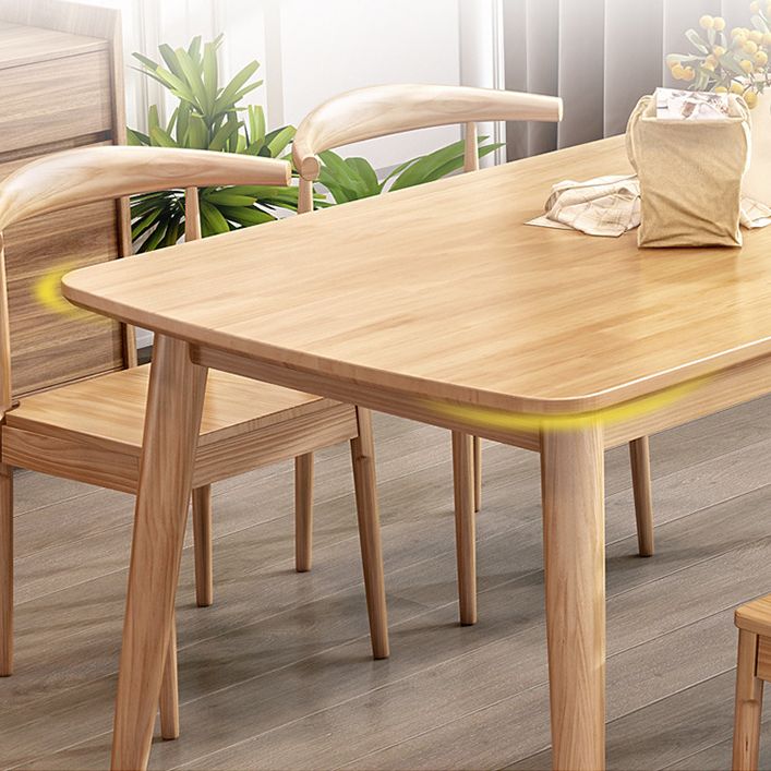 Modern Solid Wood Rectangle Dining¬†Room¬†Set Home Use Dining Table Furniture Clearhalo 'Dining Room Sets' 'Dining Tables & Seating' 'dining_room_set' 'furn' 'furn_dining_room_set' 'Furniture' 'furniture_dining_room_set' 'Kitchen & Dining Furniture' 'kitchen&dining_furn' 'kitchen' 1200x1200_d7bf80ba-08b7-49fe-bf79-12dbb296a3d1