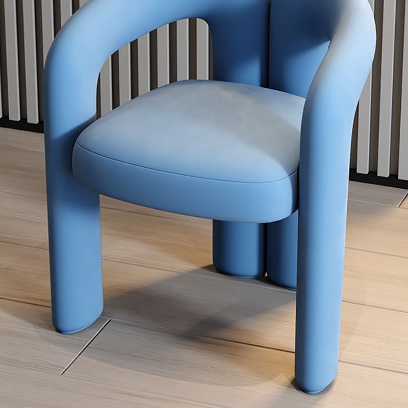 Velvet Barrel chaise 22.04 "Armoiries de large Chaise incluse pour le salon