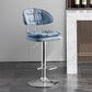 Tabouret de barre de bar métal scandinave tabouret de comptoir bas bas en finition mate pour intérieur