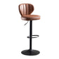 Adjustable Height Leather Indoor Bar Stool Footrest Low Back Counter Stool with Cushion Clearhalo 'Bar Furniture' 'Bar Stools' 'bar_stools' 'furn' 'furn_bar_stools' 'furniture_bar_stools' 'Kitchen & Dining Furniture' 'kitchen&dining_furn' 'kitchen' 'kitchen_furn' Furniture' 1200x1200_d7d4bcca-be01-469e-8081-579a13b059e7