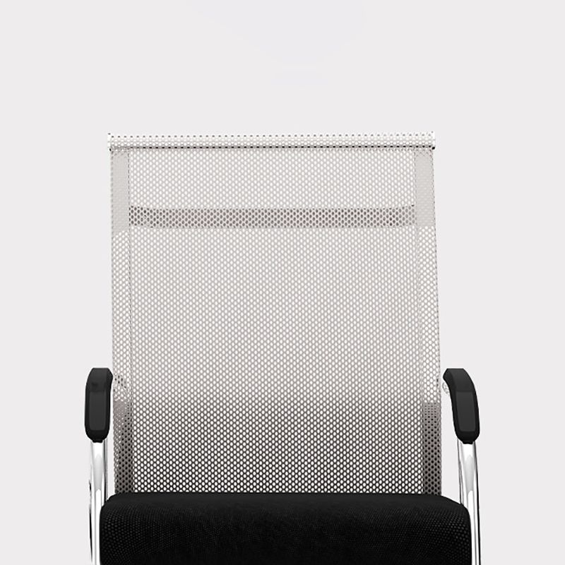 Modern Office Chair Mesh Ergonomic Chair Mid-Back Chair in Black Clearhalo 'furn' 'furn_office_chair' 'Furniture' 'Office Chairs' 'Office Furniture' 'office_chair' 1200x1200_d7d65fe5-e7ac-4655-9b00-d2541e3e3964