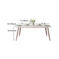 Nordic Glam Sintered Stone Dining Table Set 1/2/5/7 Pieces Dining Set for Kitchen Clearhalo 'Dining Room Sets' 'Dining Tables & Seating' 'dining_room_set' 'furn' 'furn_dining_room_set' 'Furniture' 'furniture_dining_room_set' 'Kitchen & Dining Furniture' 1200x1200_d7d92f30-1dcf-4c25-80da-c0177edb456a