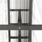 Metal Etagere Shelf Bookcase Vertical Open Book Shelf for Home