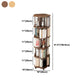 Solid Wood Bookshelf Contemporary Style Open Back Bookcase for Home Office Study Room Clearhalo 'Bookcases' 'Furniture' 'furniture_bookcases' 'kitchen' 'kitchen_bookcases' 'Living Room Furniture' 'Office Furniture' 1200x1200_d7e8afda-919a-4f4c-9011-28ee38bfef8a