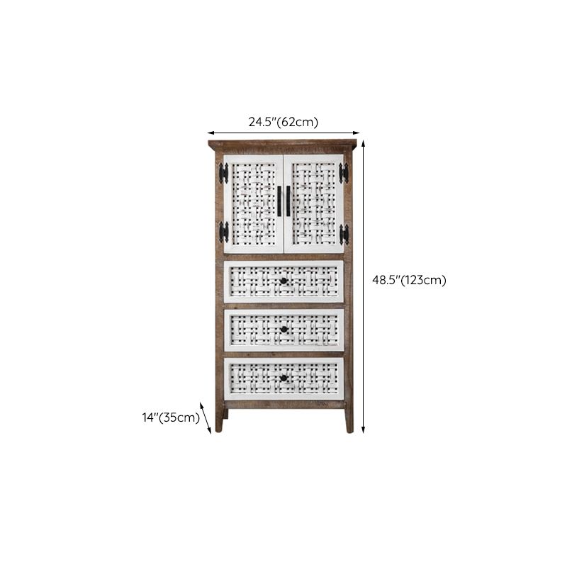 Industrial Rectangle Bar Pulls Accent Cabinet With Doors Cabinet Clearhalo 'Cabinets & Chests' 'cabinets_chests' 'furn' 'furn_cabinets_chests' 'Furniture' 'Living Room Furniture' 1200x1200_d7ea093c-e219-43e6-a53b-0aeea8ef26b4