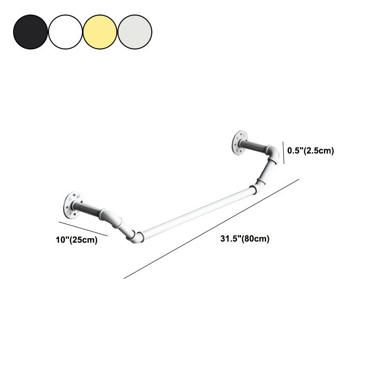 Industrial Coat Rack Irregular Shape Wall-Mounted Hanging Rail Entryway Kit Clearhalo 'Entry & Mudroom Furniture' 'furn' 'furn_hall_tree_coat_racks' 'Furniture' 'Hall Trees & Coat Racks' 'hall_tree_coat_racks' 1200x1200_d7eba722-7d40-45c3-8900-9fb46c16d1fc