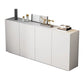 Stello contemporaneo di cabinediettiere bianco 34.6 ".