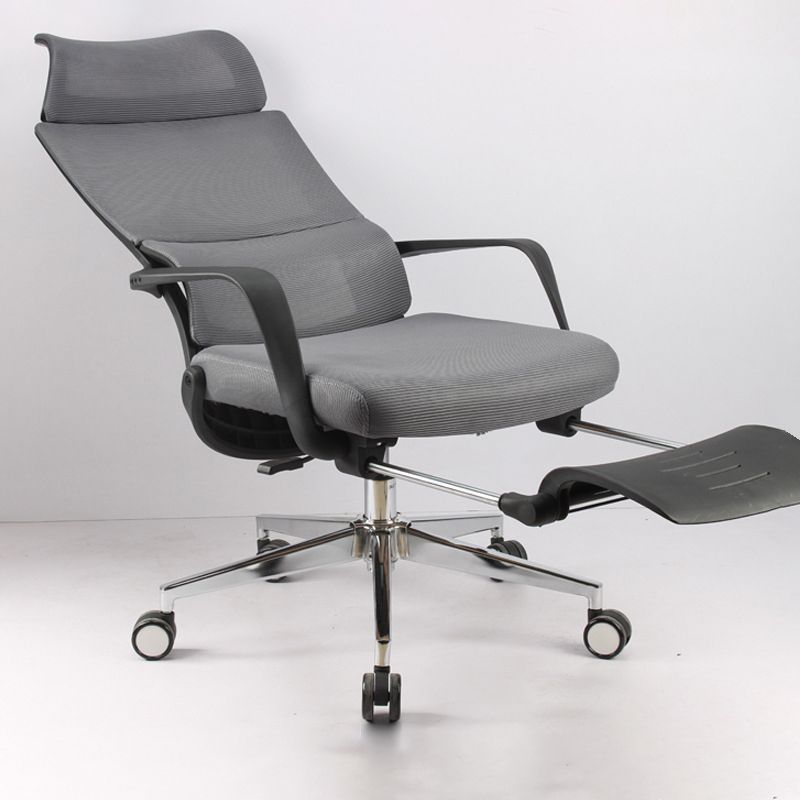 Modern Slide Office Chair Fixed Arms No Distressing Chair with Breathable Back Clearhalo 'furn' 'furn_office_chair' 'Furniture' 'Office Chairs' 'Office Furniture' 'office_chair' 1200x1200_d7f3f173-2bb6-410d-9e2b-6fab22556a4d
