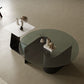 Contemporary Cocktail Table Glass Pedestal Coffee Cocktail Table Clearhalo 'Coffee & Accent Tables' 'Coffee Tables' 'coffee_tables' 'furn' 'furn_coffee_tables' 'Furniture' 'Living Room Furniture' 1200x1200_d7f81c96-bb9e-4de0-bd44-98ee60571df6