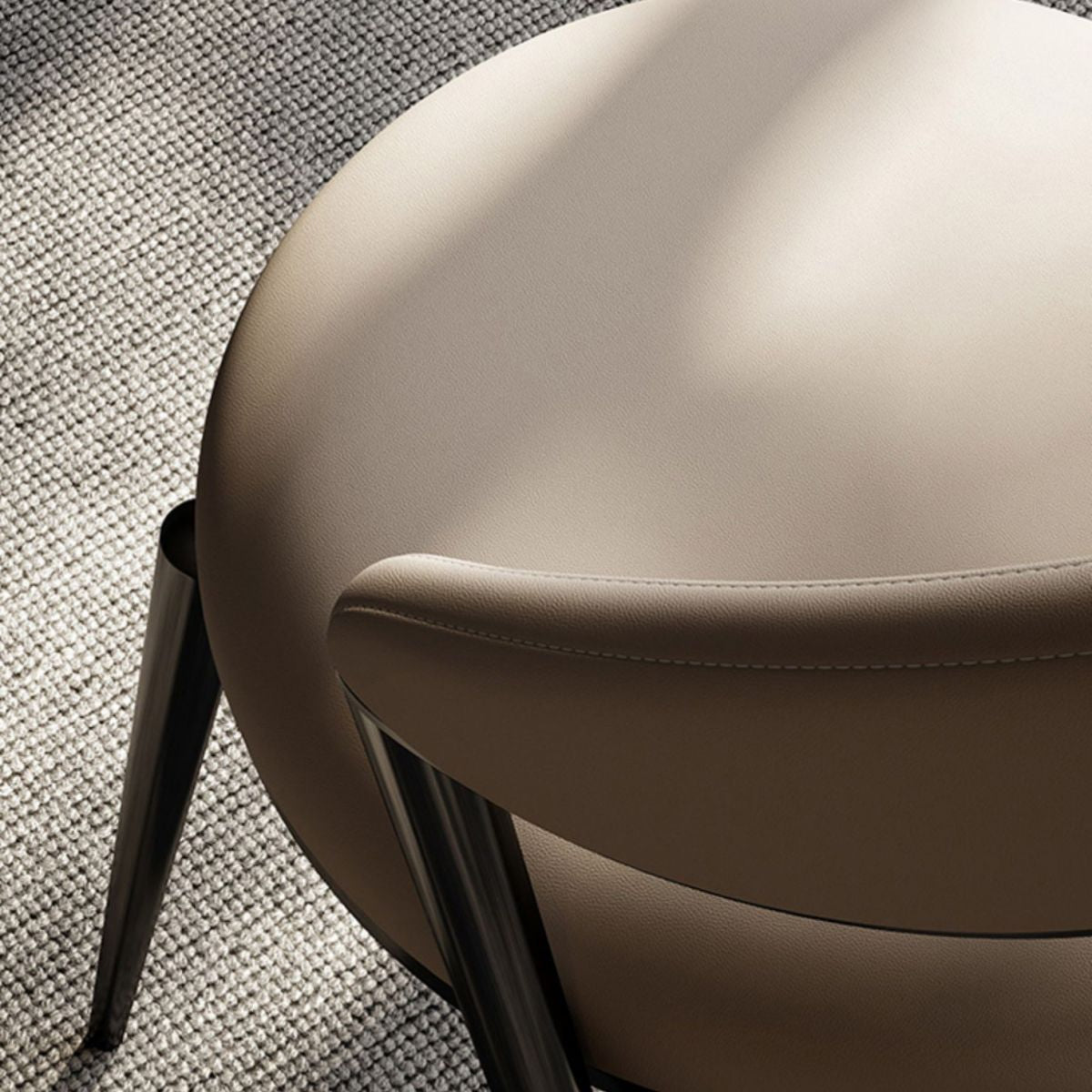 Contemporary Dining Chair Kitchen Open Back Dining Side Chair Clearhalo 'Dining Chairs' 'Dining Tables & Seating' 'dining_chair' 'furn' 'furn_dining_chair' 'Furniture' 'Kitchen & Dining Furniture' 1200x1200_d7fc9931-1d8f-49c9-88c0-a54c57e73f35