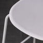 Luxuriöser Rückenlehneschalterhocker mit Metallbasis Plastik -Armless Cafe Bar Stuhl