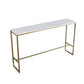 White Glam Style Bar Table Faux Marble Milk Tea Shop Bar Table Clearhalo 'Bar Furniture' 'Bar Tables' 'bar_tables' 'furn' 'furn_bar_tables' 'Furniture' 'furniture_bar_tables' 'Kitchen & Dining Furniture' 1200x1200_d7fe7da2-3b29-4c84-a6e7-20a5a45ef9f3