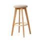 Scandinavian Matte Finish Solid Wood Bar Stool Restaurant Footrest Stool Clearhalo 'Bar Furniture' 'Bar Stools' 'bar_stools' 'furn' 'furn_bar_stools' 'Furniture' 'furniture_bar_stools' 'Kitchen & Dining Furniture' 1200x1200_d7ffe19c-268d-4f4b-bdcc-899dd362361c