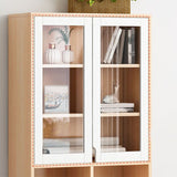Closed Wooden Bookcase Modern Home Living Room Bedroom Standard Bookshelf Clearhalo 'Bookcases' 'furn' 'furn_bookcases' 'Furniture' 'Office Furniture' 1200x1200_d801e471-c810-4450-bf47-ef23a95aa4c9