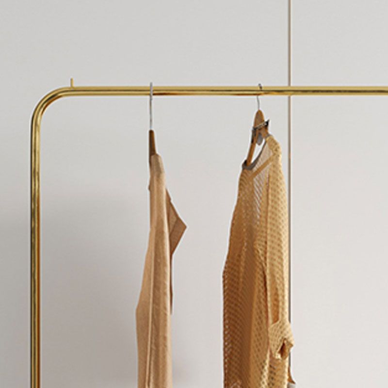 Leisure Metal Hall Tree Solid Color Stainless Steel Coat Rack Clearhalo 'Entry & Mudroom Furniture' 'furn' 'furn_hall_tree_coat_racks' 'Furniture' 'Hall Trees & Coat Racks' 'hall_tree_coat_racks' 1200x1200_d8033d37-9261-43c9-b149-ce2b2ab8b629