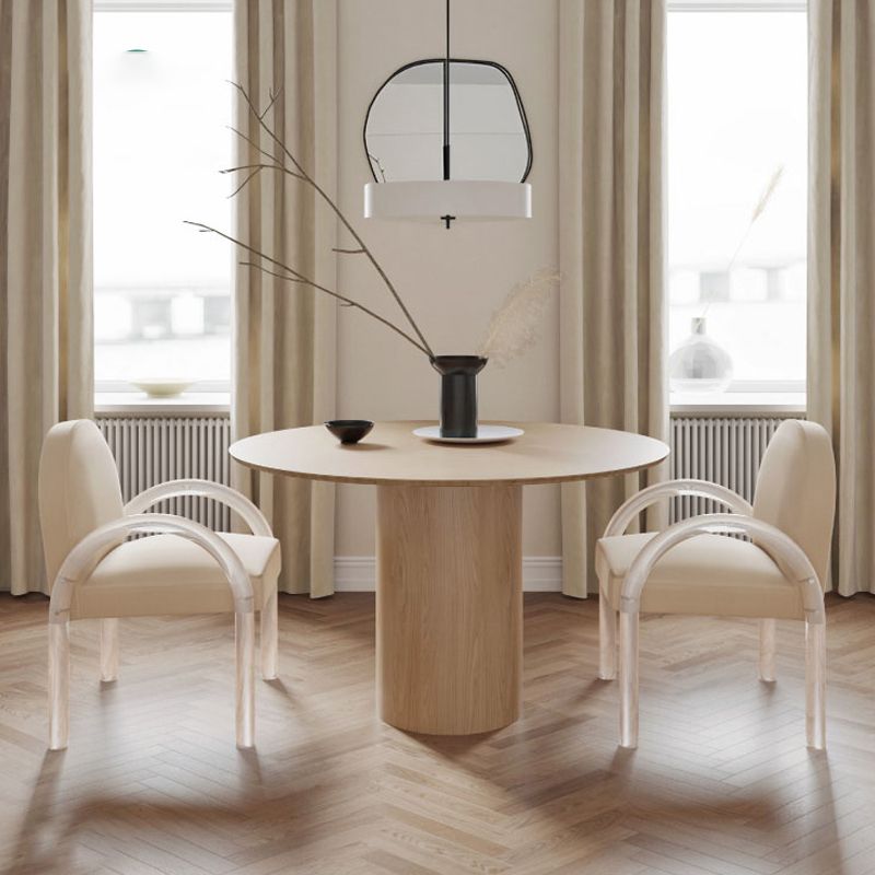 Basique à quatre jambes serrées car dos de couleur de couleur de couleur solide ensemble pour le salon