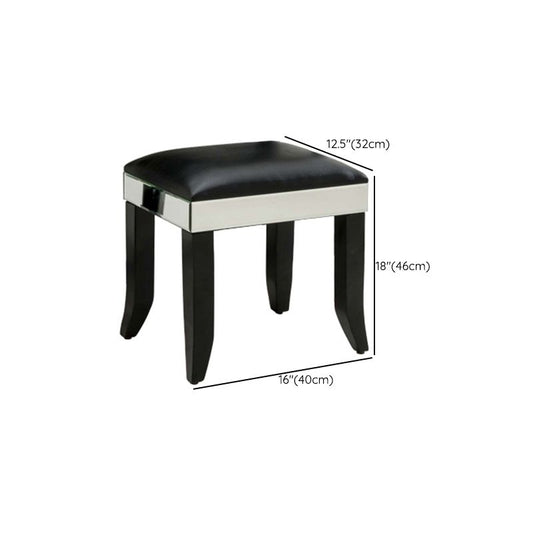 Tavolo da vanità specchio tripulato set 31,5 "largo 2-disegno di vanità specchio